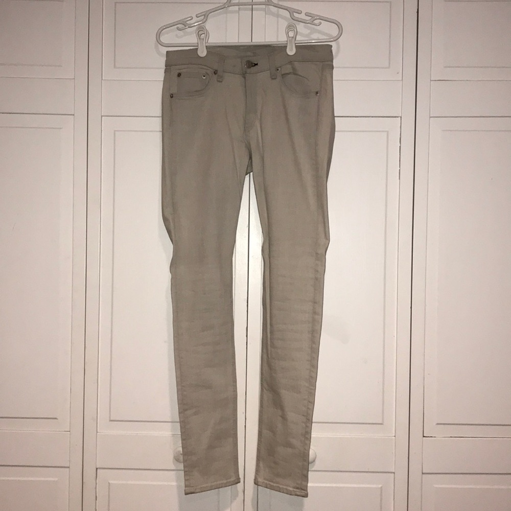 Rag & Bone light grey skinny jeans size 30